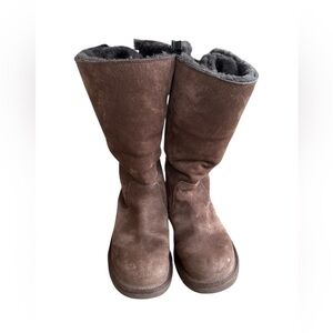 UGG Australia Womens Roseberry
Winter Boots Brown Leather
Sheepskin Size 8 used